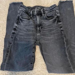 EUC AE black denim jeans